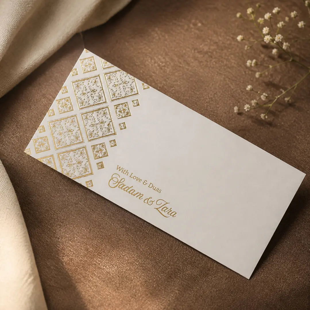 Decent White Foil Style