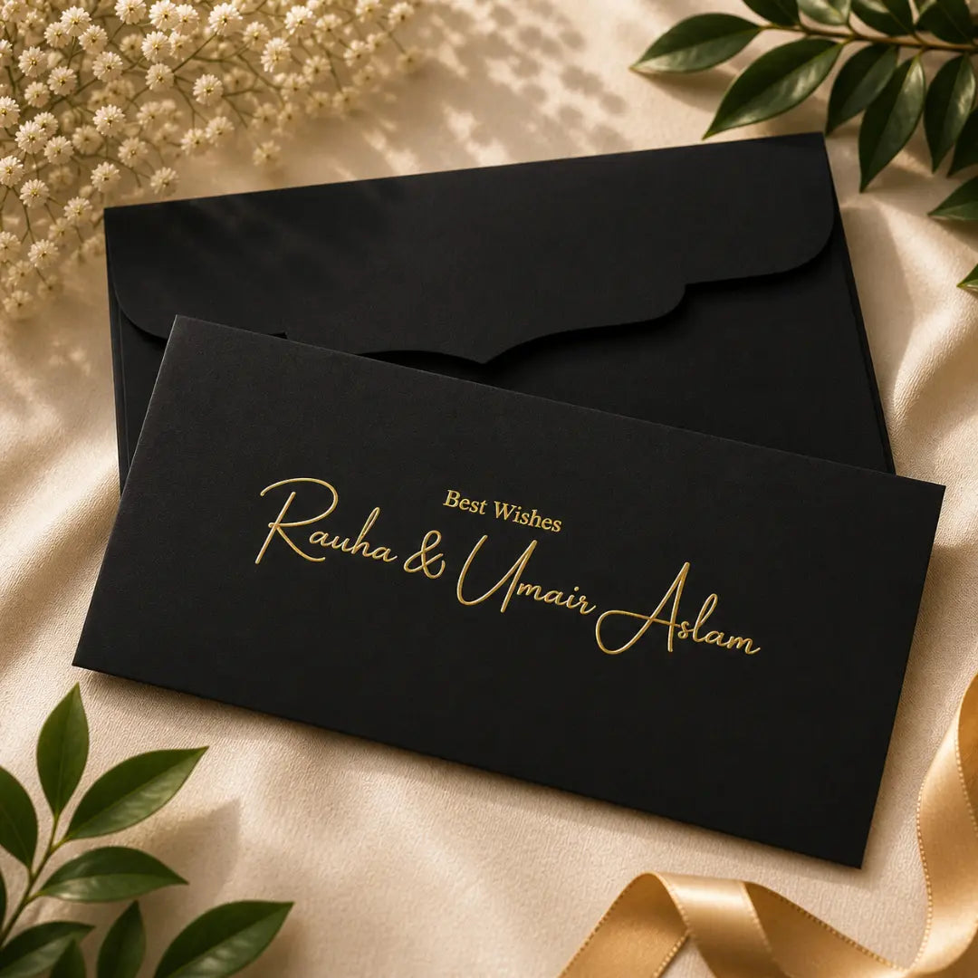 Plain Black Envelopes