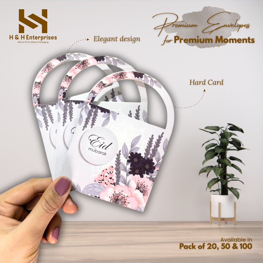 Mini Bag Eid Envelopes (Purple)