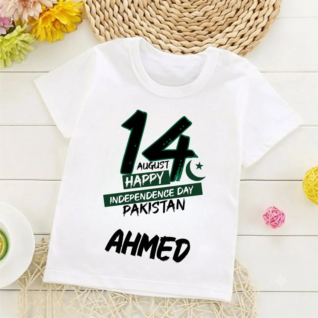 14th Aug T-Shirt 34 – Polyester - Soft & Comfortable | Sublimation Printed