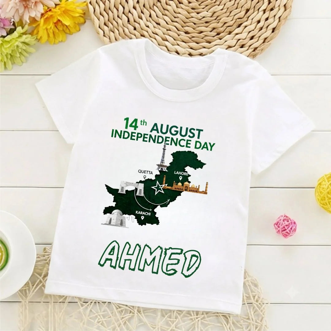 14th Aug T-Shirt 06 – Polyester - Soft & Comfortable | Sublimation Printed