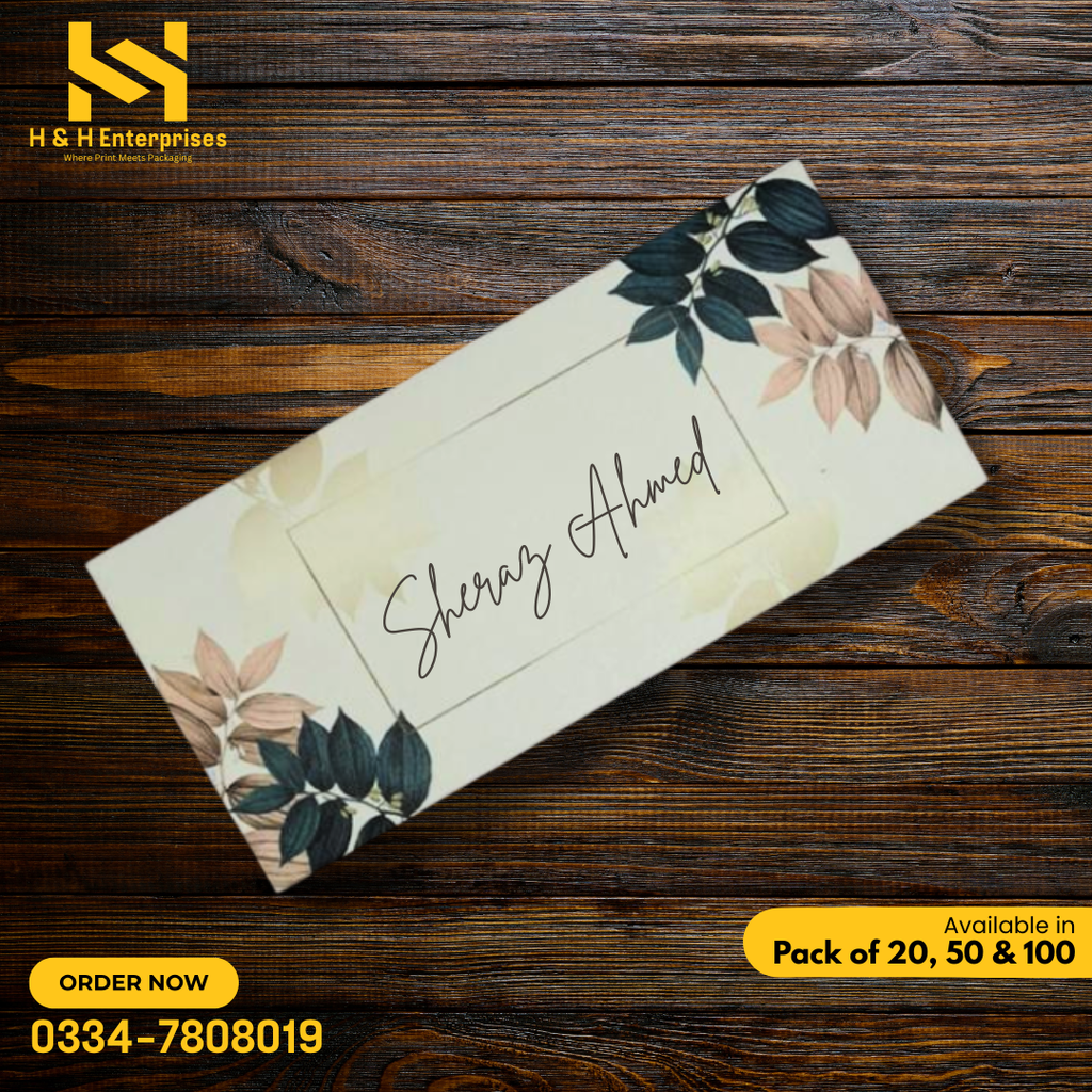 Majestic Floral Envelopes