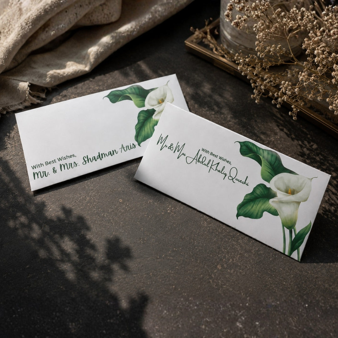 Pure Petals Envelopes