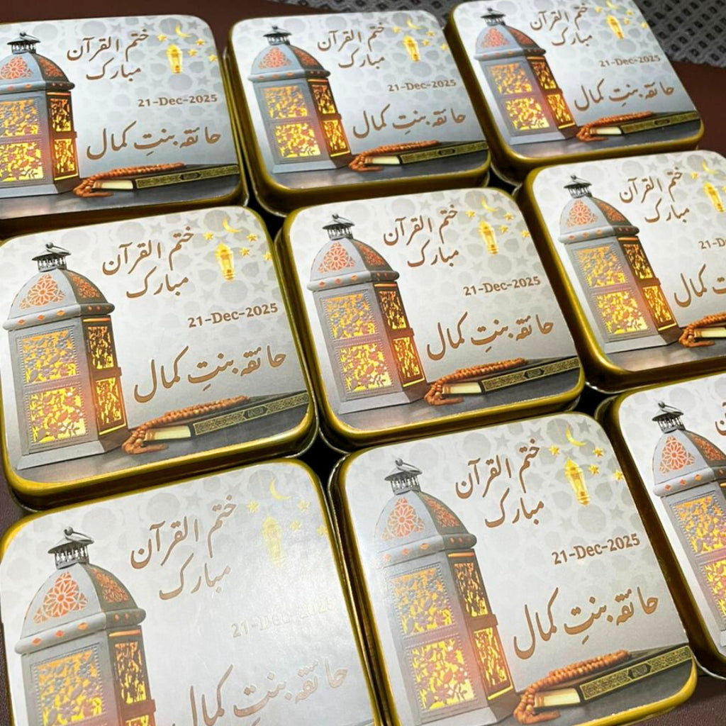 Customized Tin Box (Square)