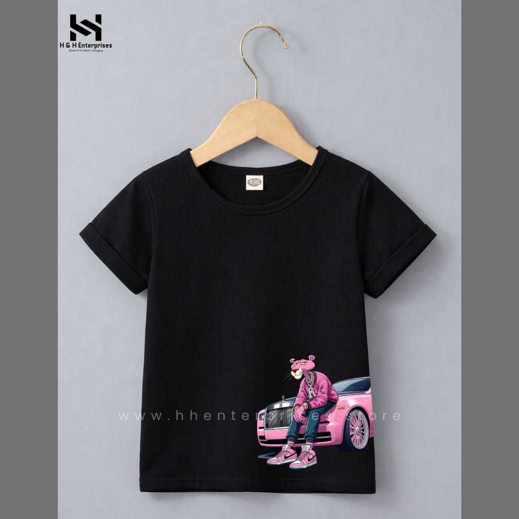 COTTON - PINK PANTHER 01
