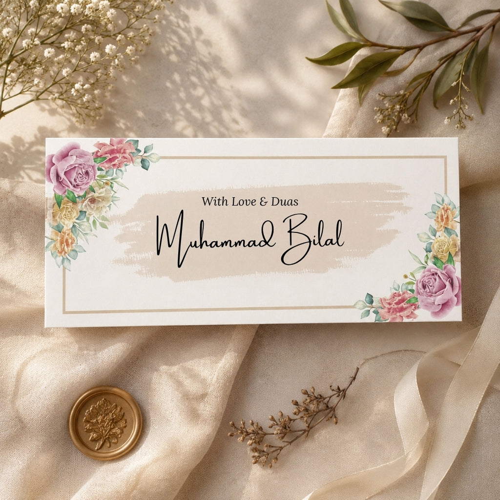 Elegant Daisy Envelope
