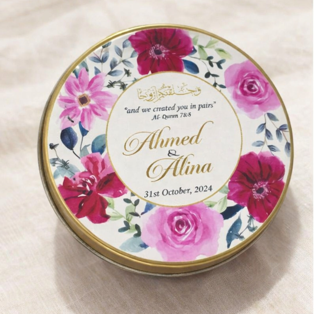Customized Tin Box (Round)