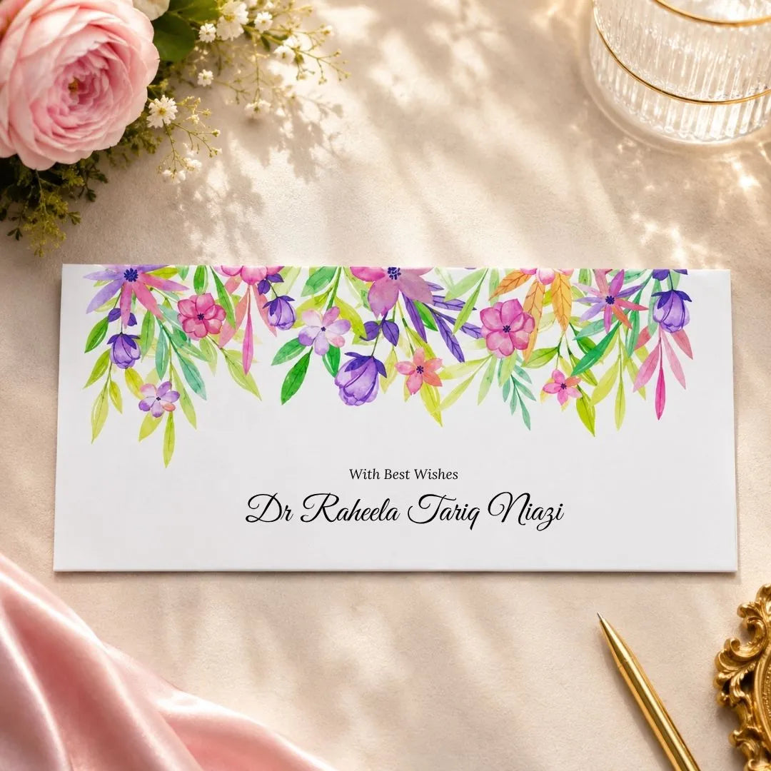 New Floral Envelopes