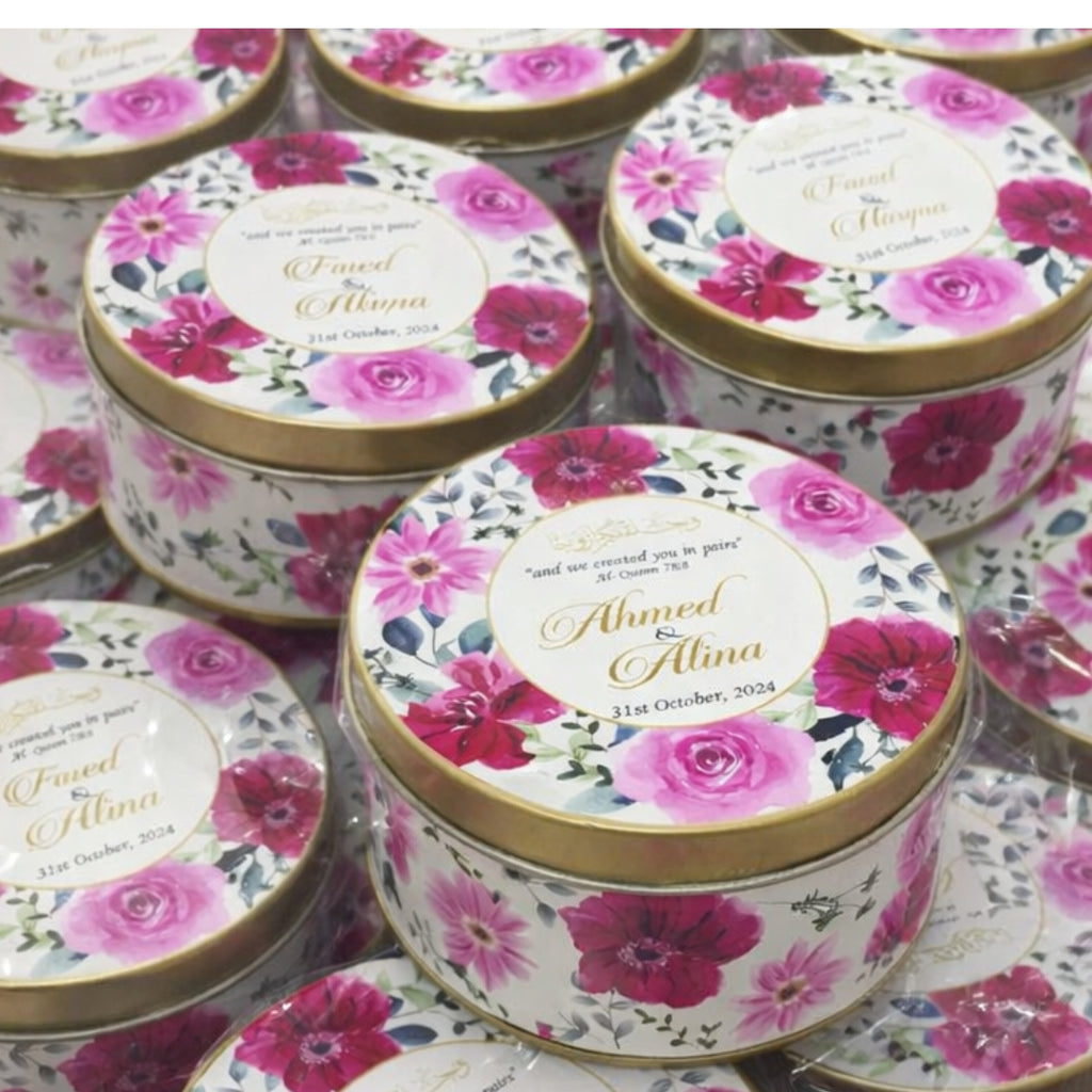 Customized Tin Box (Round)