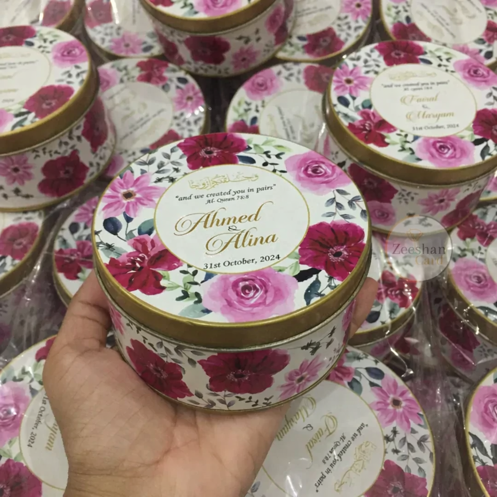 Customized Tin Box (Round)