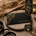 Bird Foil Black Envelopes