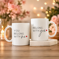 You & Me Customized Couple Mug Set