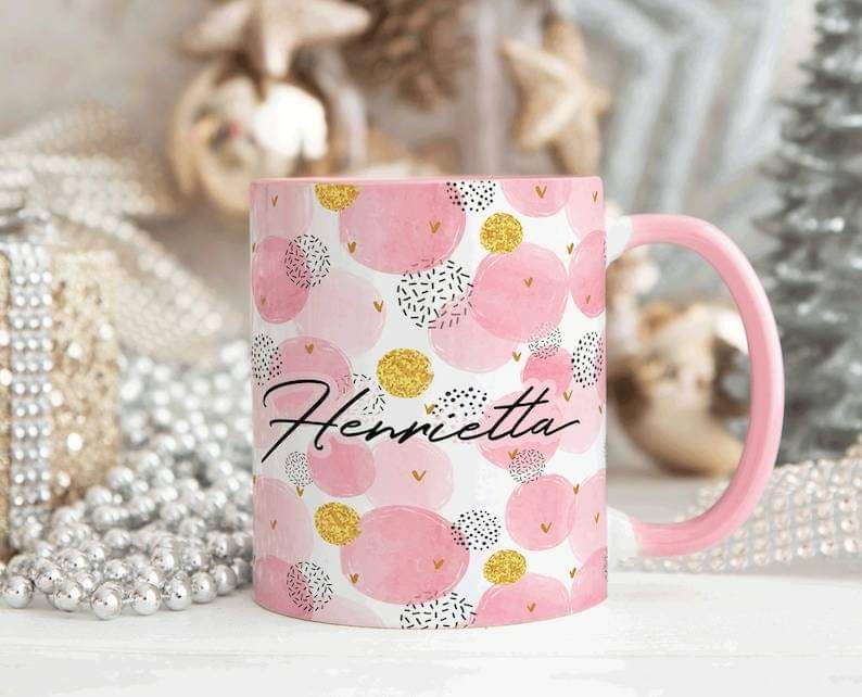 Herrietta Angle Marble Mug (Free Delivery)