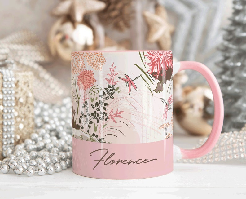 Floral World Art Mug (Free Delivery)