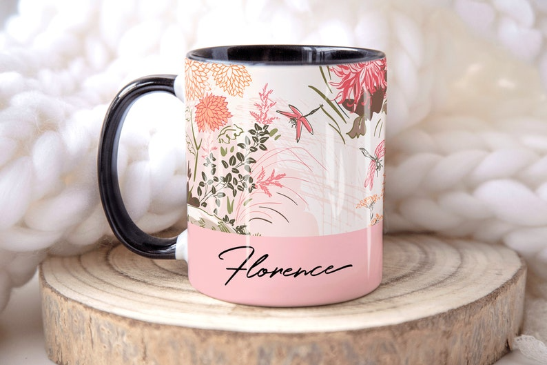 Floral World Art Mug (Free Delivery)