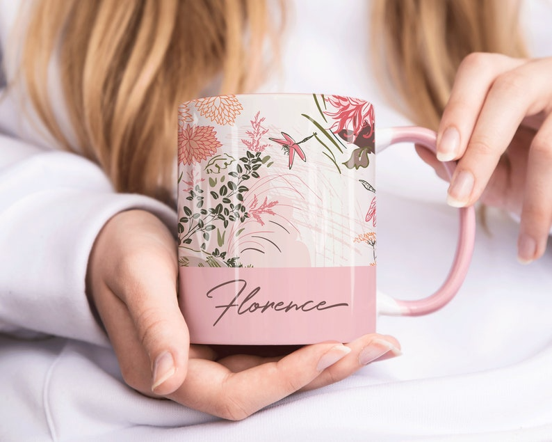 Floral World Art Mug (Free Delivery)