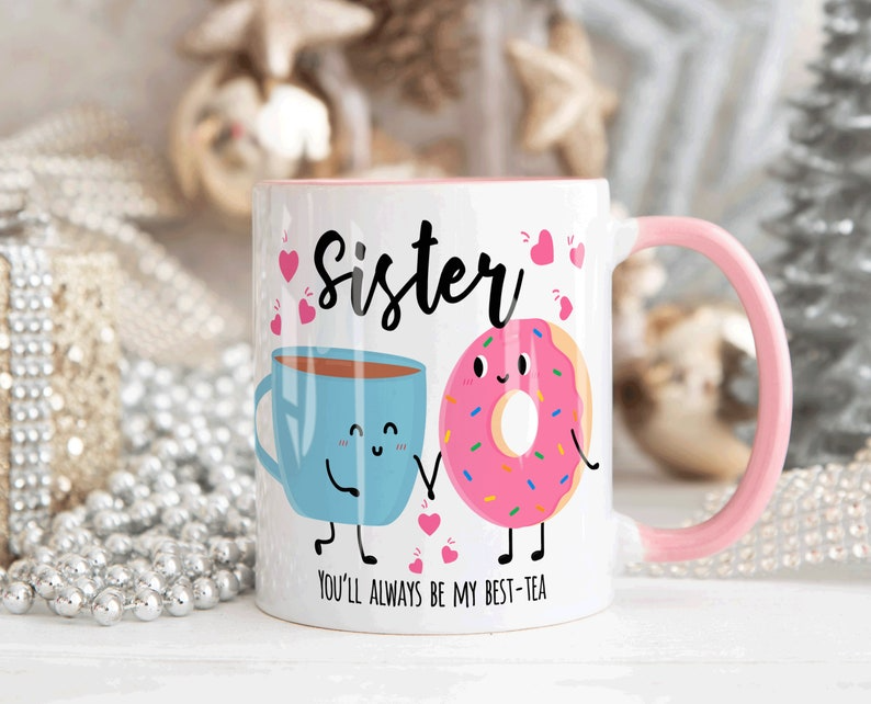 Elegant Sister Bestie Mug Gift (Free Delivery)