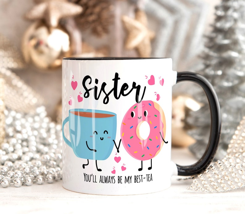 Elegant Sister Bestie Mug Gift (Free Delivery)