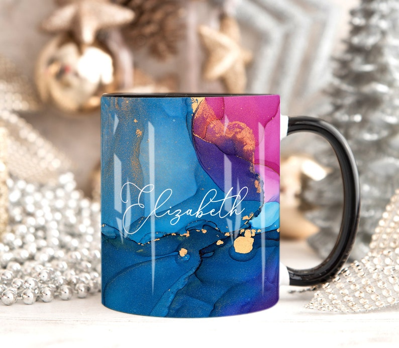Marvels Art Marble Mug Elizabeth Design (Free Delivery)