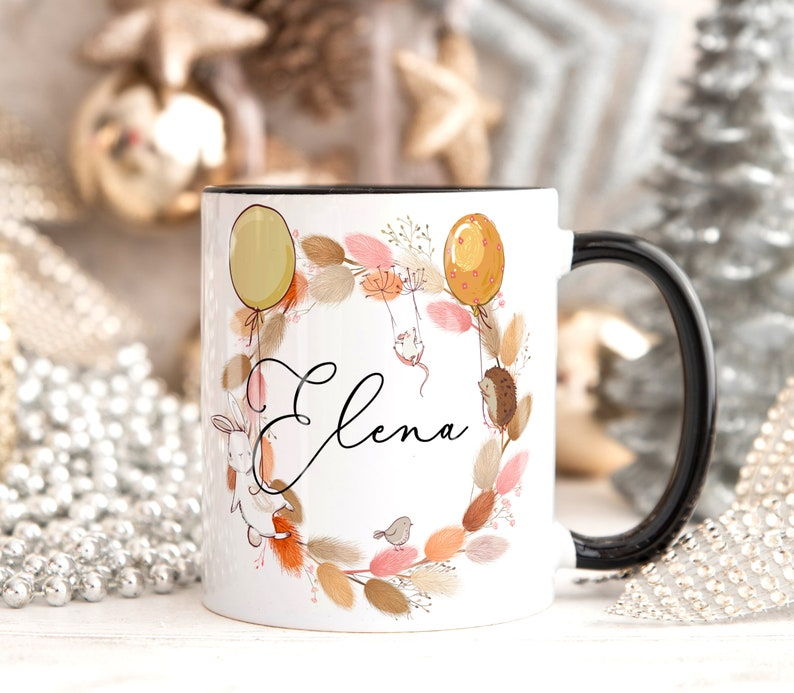Elena Wreath Mug (Free Delivery)