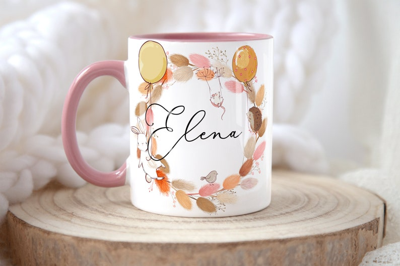 Elena Wreath Mug (Free Delivery)