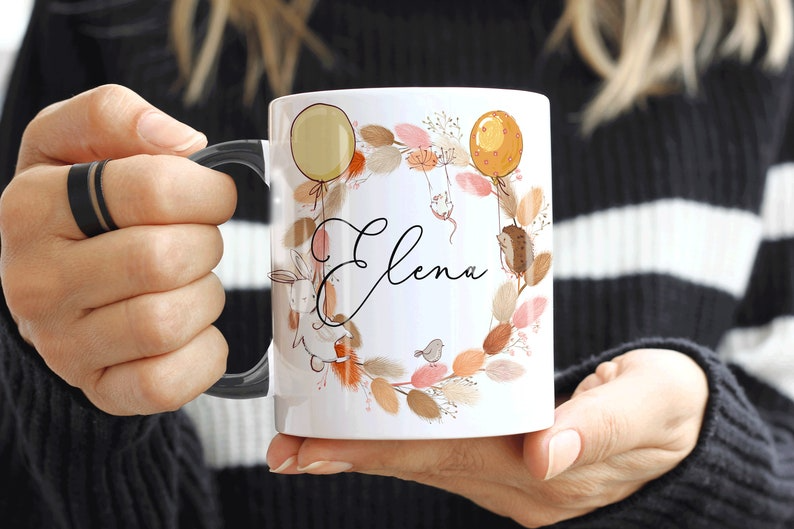Elena Wreath Mug (Free Delivery)