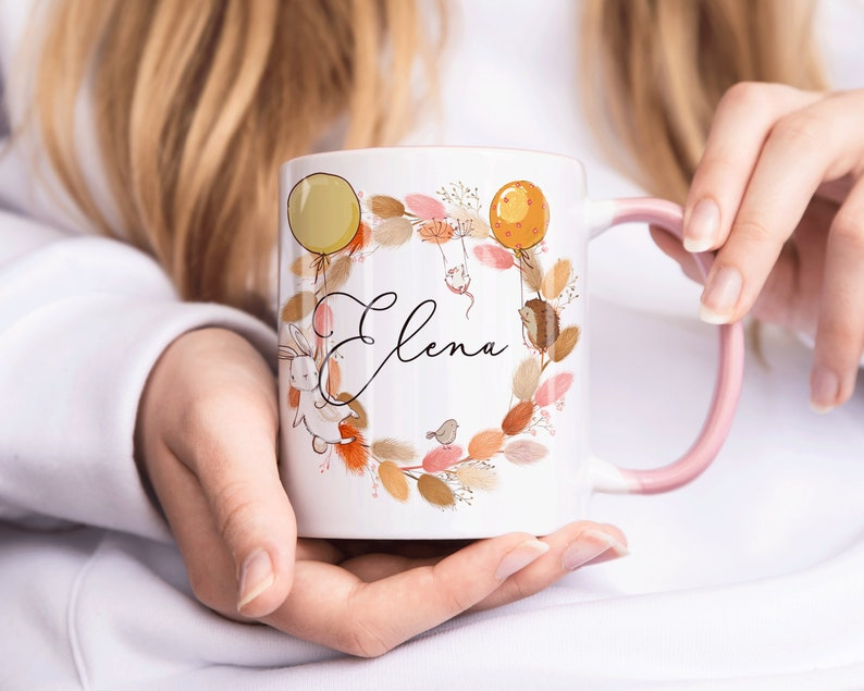 Elena Wreath Mug (Free Delivery)