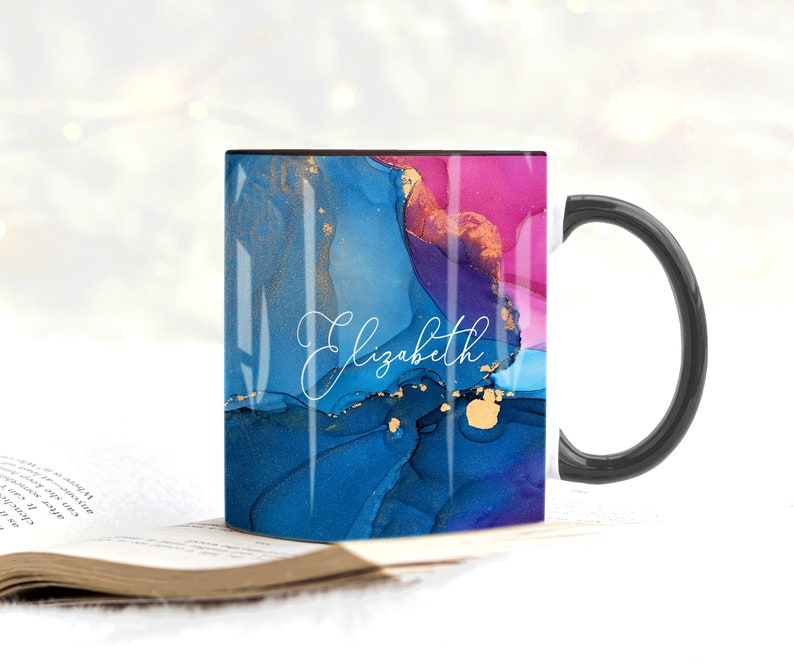 Marvels Art Marble Mug Elizabeth Design (Free Delivery)