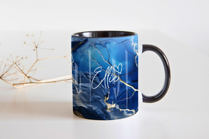 Knight Blue Marble Mug (Free Delivery)