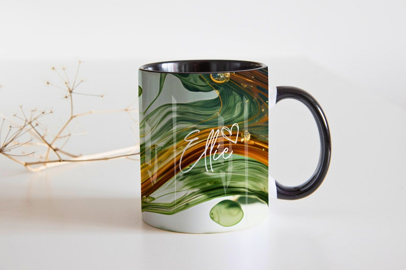 Green Marble Mug (Free Delivery)