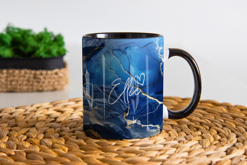 Knight Blue Marble Mug (Free Delivery)
